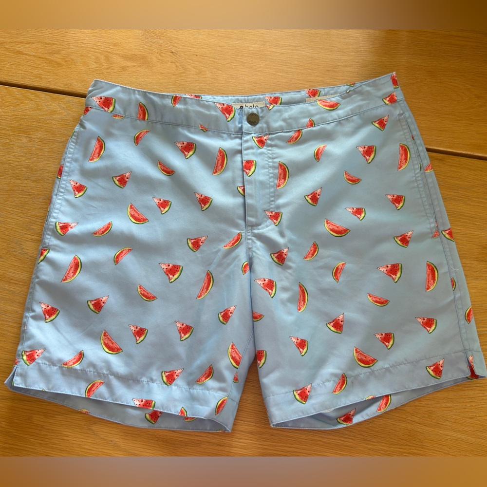 Boto 6.5” Aruba Watermelon Swim Trunks